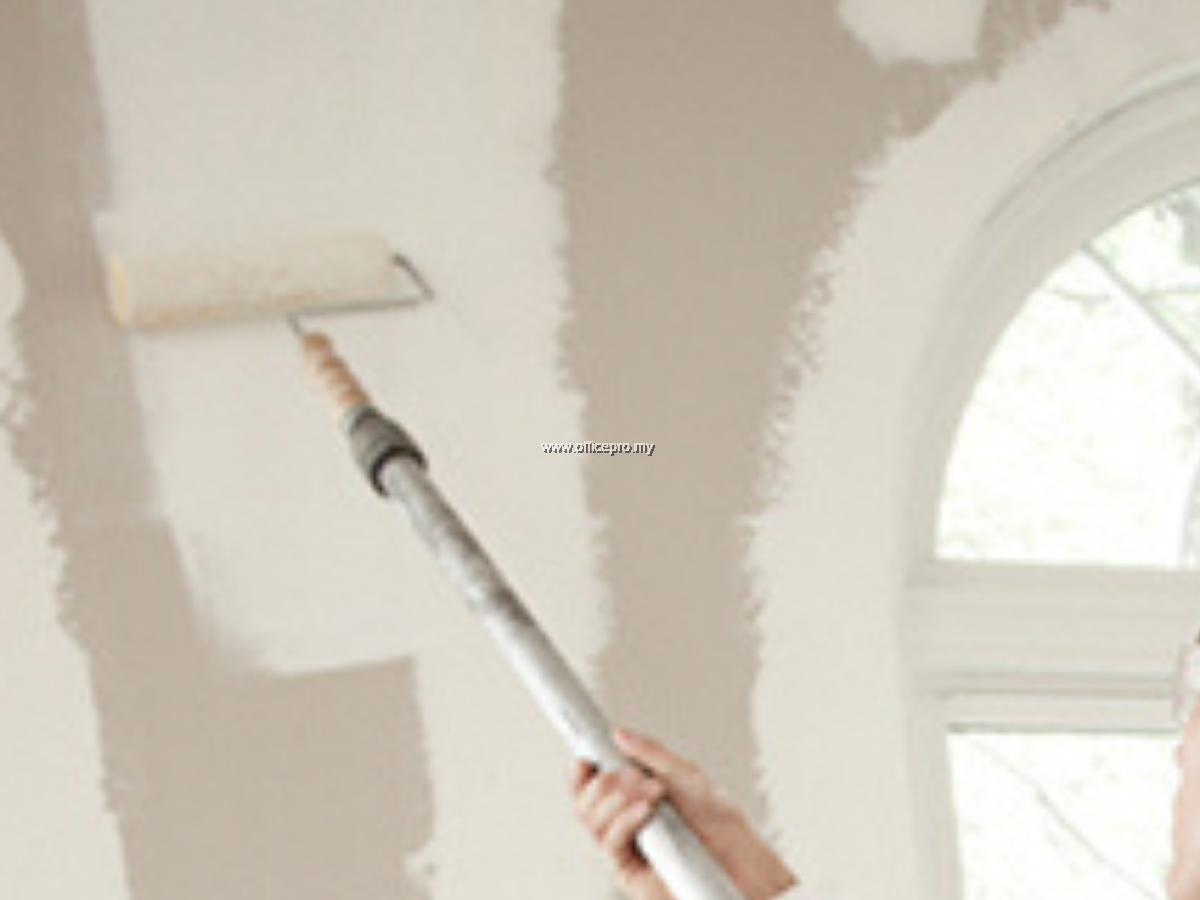 Labour Partition Skin & Paint (2 Face) Using Emulsion Paint Office