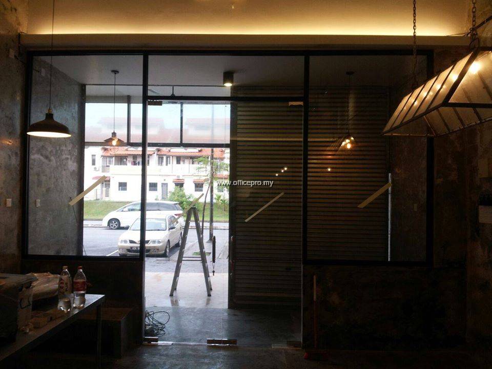 Shopfront Aluminium Frame With Glass l Glass Supplier Malaysia l INPRO