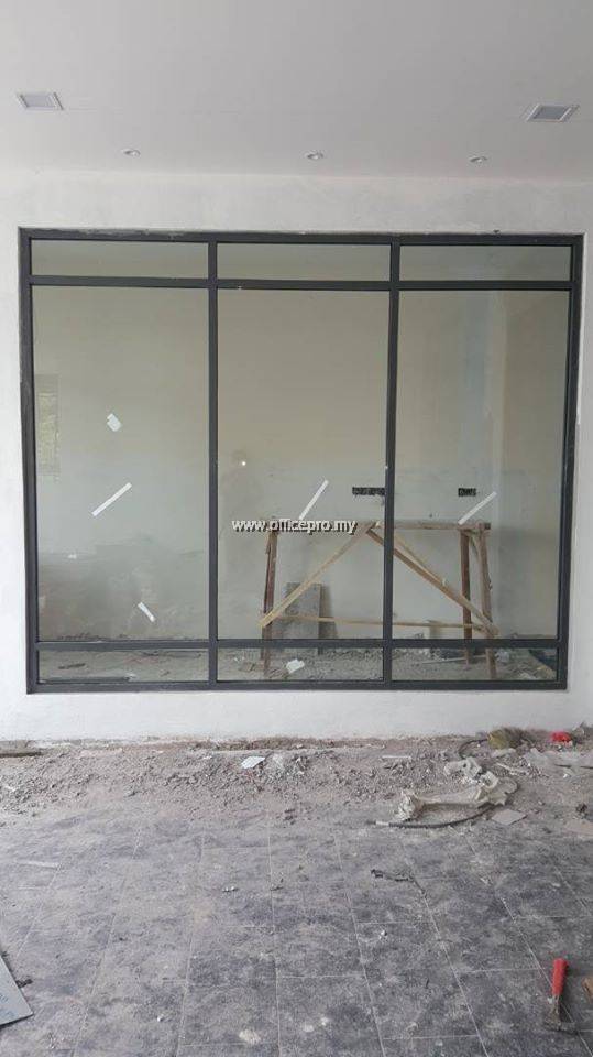 Shopfront Aluminium Frame With Glass l Glass Supplier Malaysia l INPRO