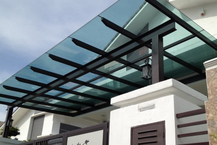 Glass Canopy Glass Supplier Malaysia [INPRO Glass & Aluminium]